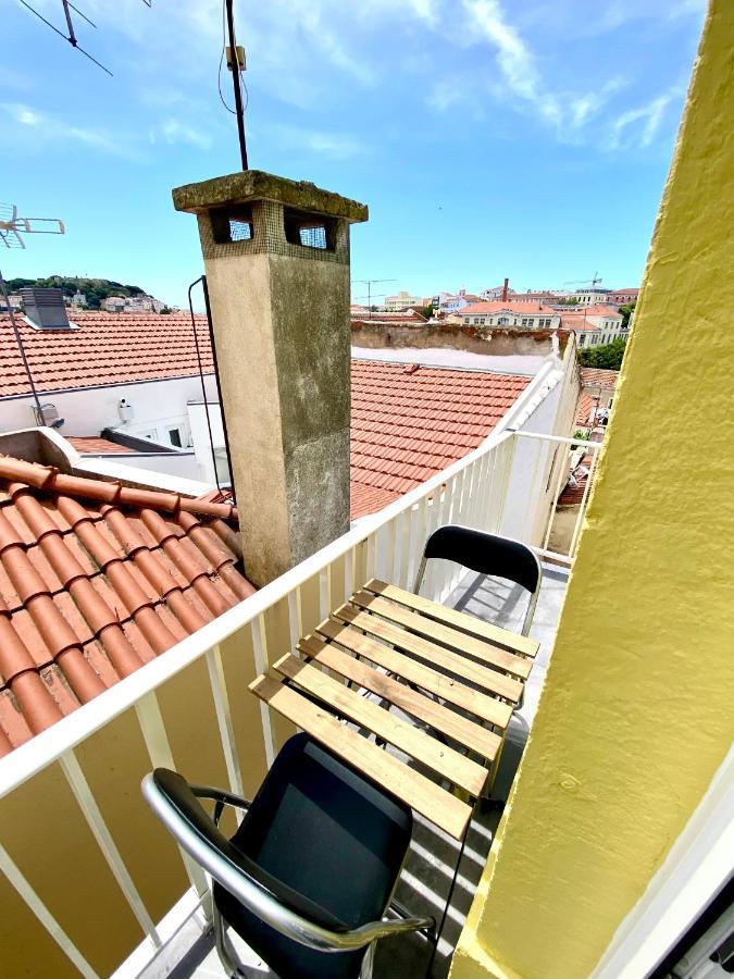 20-2 Lisbon Castle View Apartment With French Terrace Exterior foto